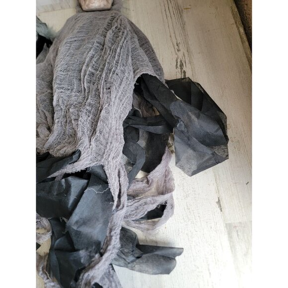 Grim reaper spider hanging Halloween home decor prop set unique - Picture 8 of 12